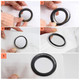40mm Plastic Curtain Eyelets - (Pack of 8)